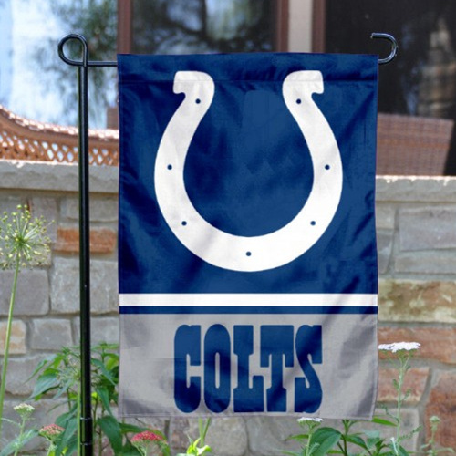 Indianapolis Colts Double-Sided Garden Flag 001 (Pls Check Description For Details)